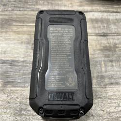 AS-IS DEWALT 20V MAX XR POWERSTACK Lithium-Ion Battery Starter Kit with 3.5Ah Battery and Charger