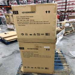 DALLAS LOCATION- Husky Tool Storage 42 in. W x 18 in. D Standard Duty Black Tool Chest Combo