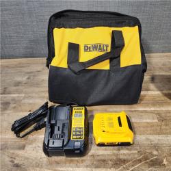 HOUSTON LOCATION - AS-IS DeWALT DCN681D1 20V MAX 18ga Cordless Brushless Narrow Crown Stapler Kit w/ BATTERY & CHARGER