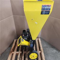 Phoenix Champion Power Equipment 3 in. Dia 224 cc 2-in-1 Upright Gas Powered Wood Chipper Shredder
