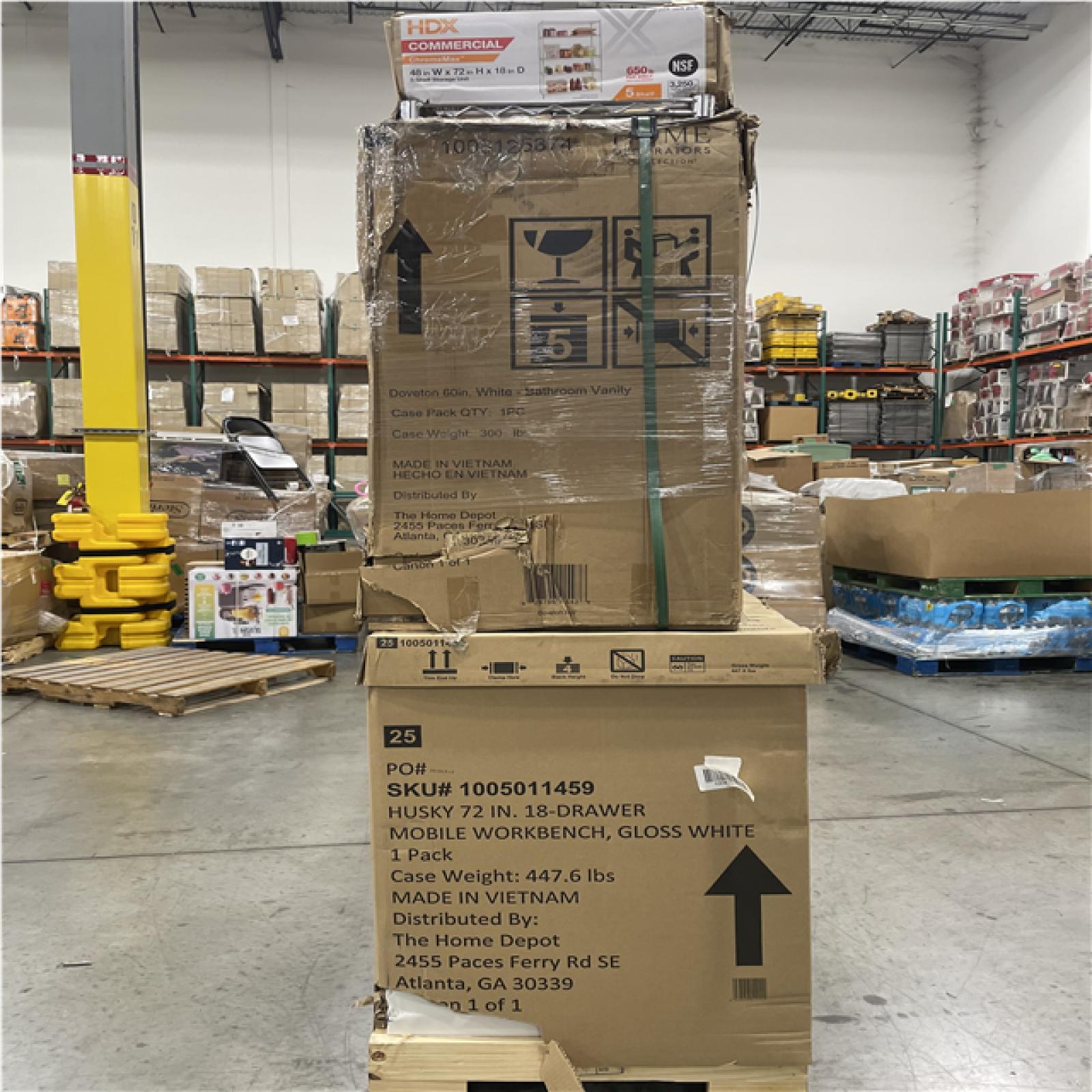 DALLAS LOCATION- AS-IS HOME IMPROVEMENT PALLET