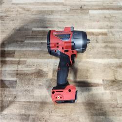Houston Location AS-IS Milwaukee FUEL 18V Lithium-Ion Brushless Cordless 1/2 in. Impact Wrench with Friction Ring (Tool-Only)