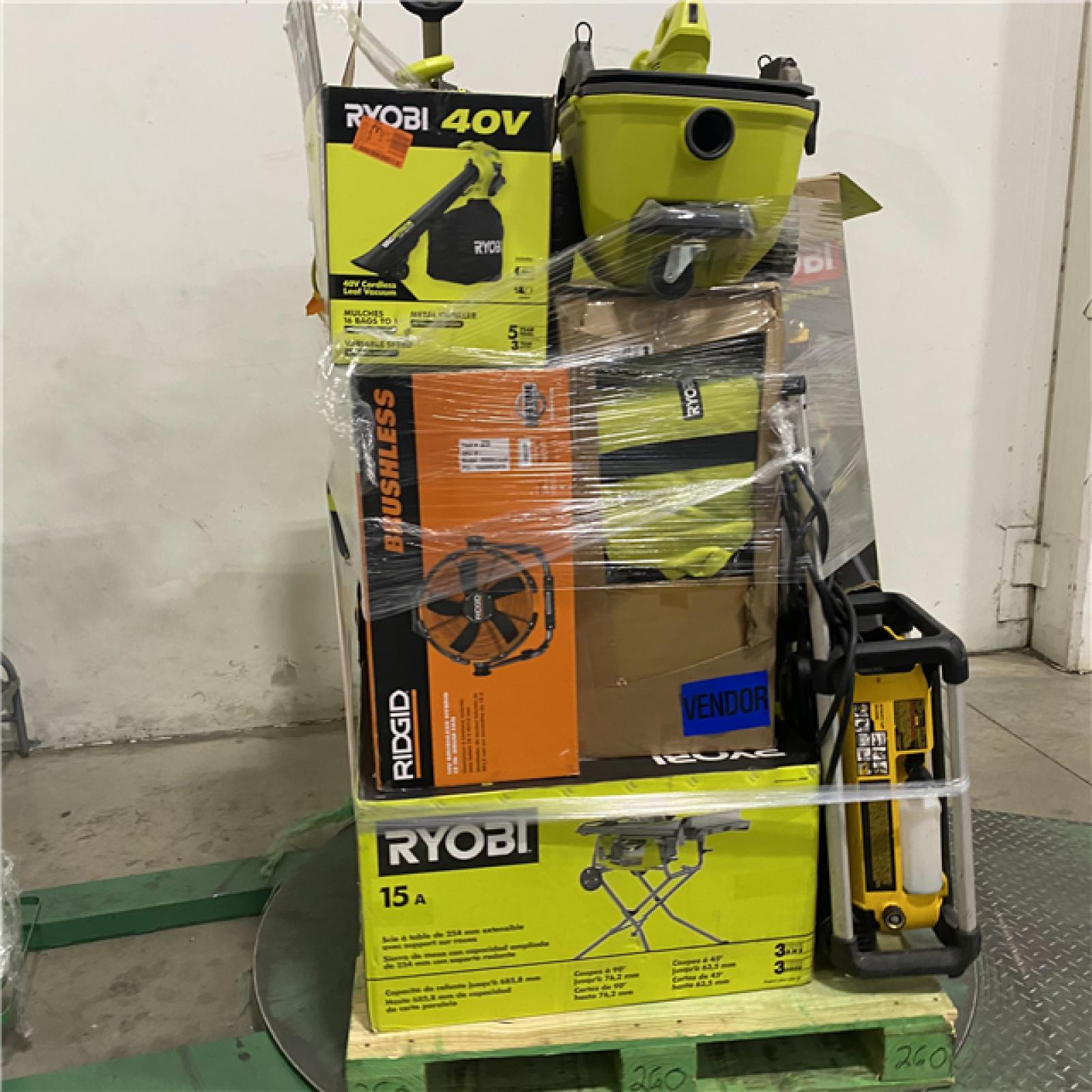 Dallas Location - As-Is Tool Pallet