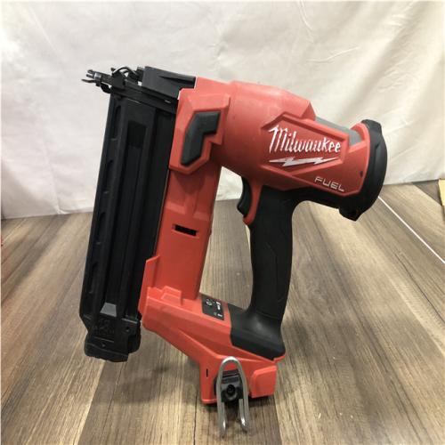 AS-IS Milwaukee FUEL 18-Volt Lithium-Ion Brushless Cordless Gen II 18-Gauge Brad Nailer (Tool-Only)