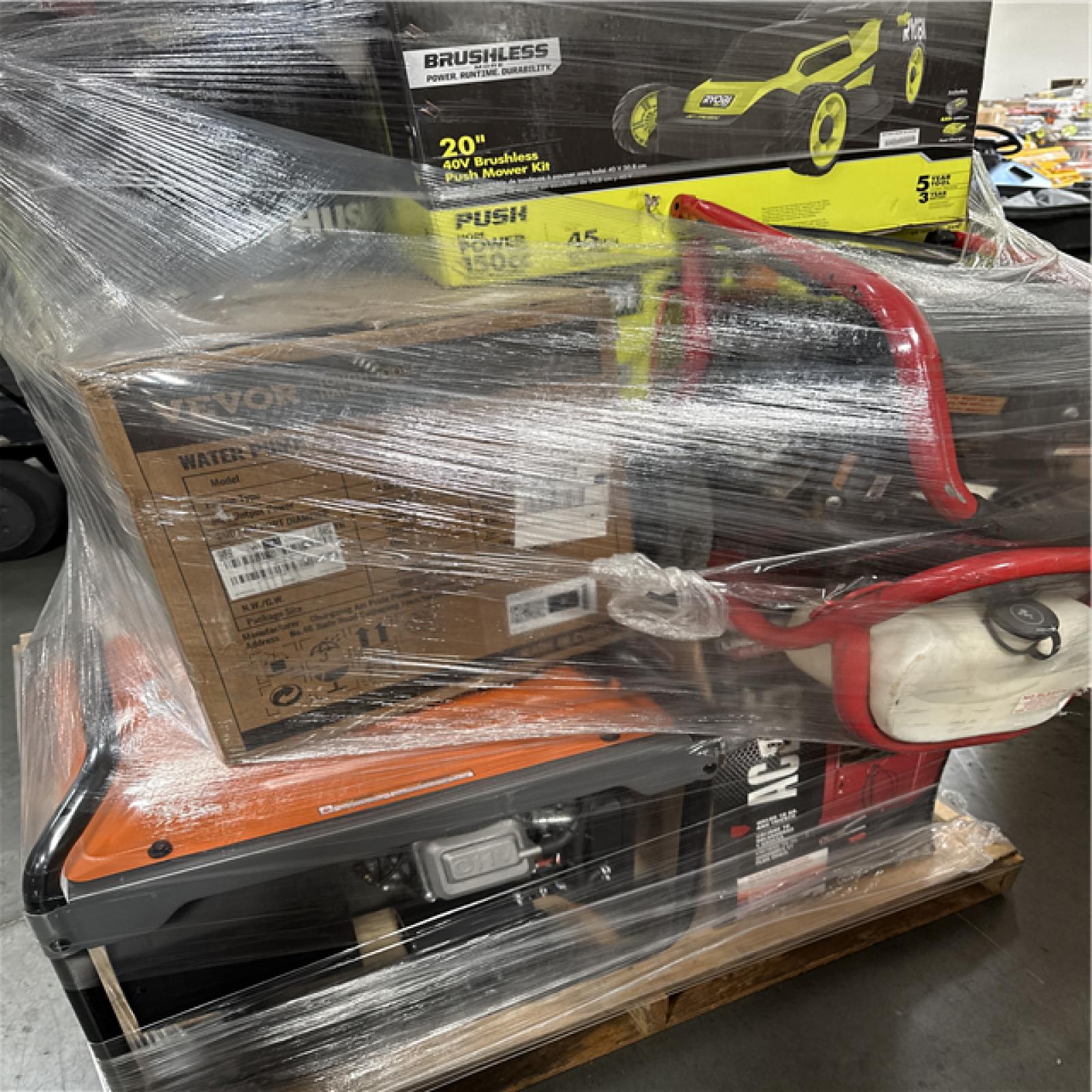 California AS-IS Outdoor Power Equipment