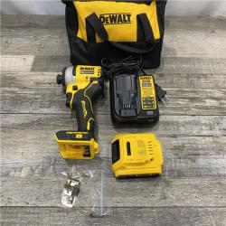 AS-IS DEWALT Atomic 20V Max Lithium-Ion Brushless Cordless Compact 1/4 in. Impact Driver Kit