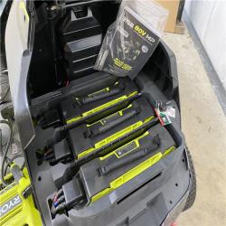 Houston Location AS IS - Ryobi 80v 42in, Cutting Width Riding Mower