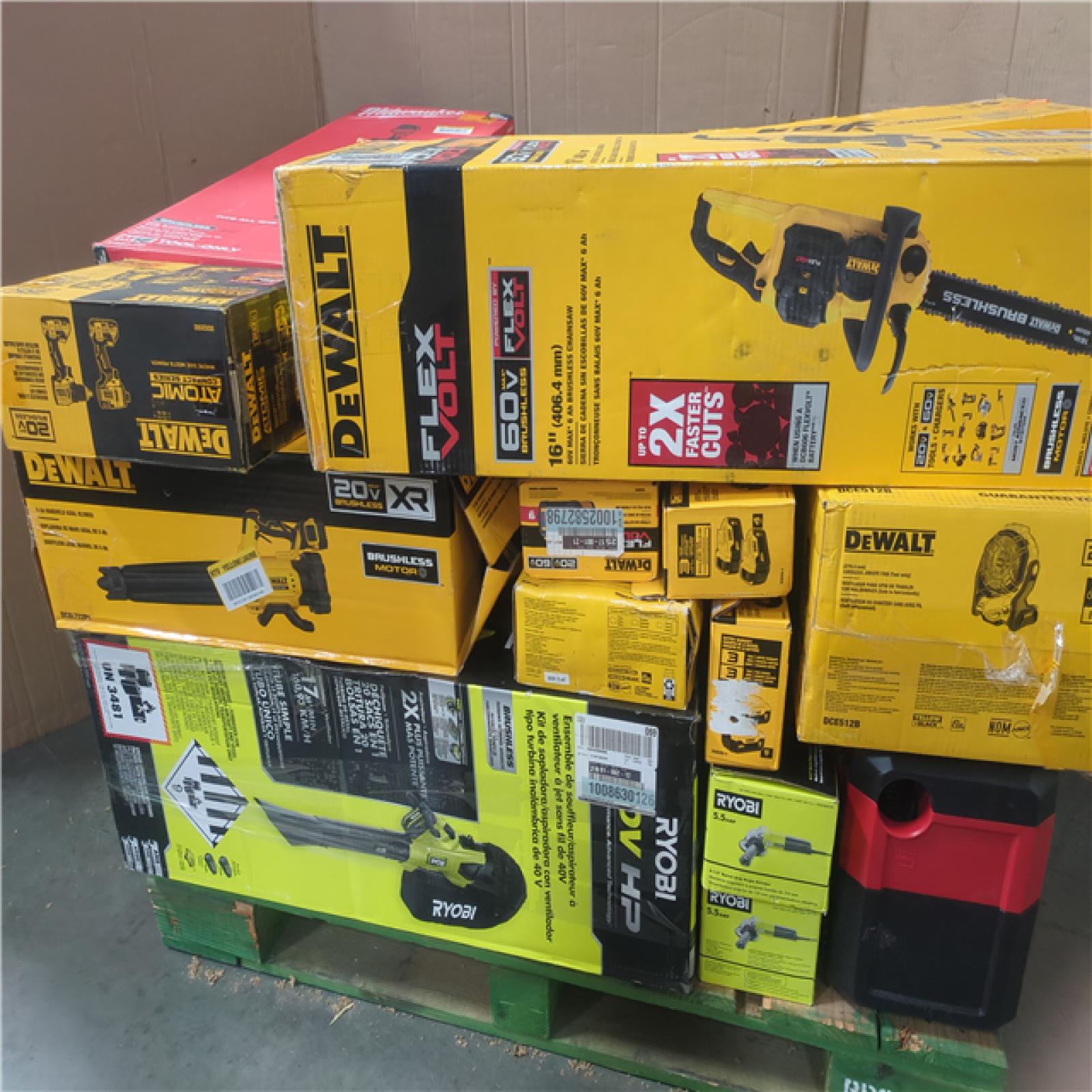 CALIFORNIA AS-IS TOOL PALLET