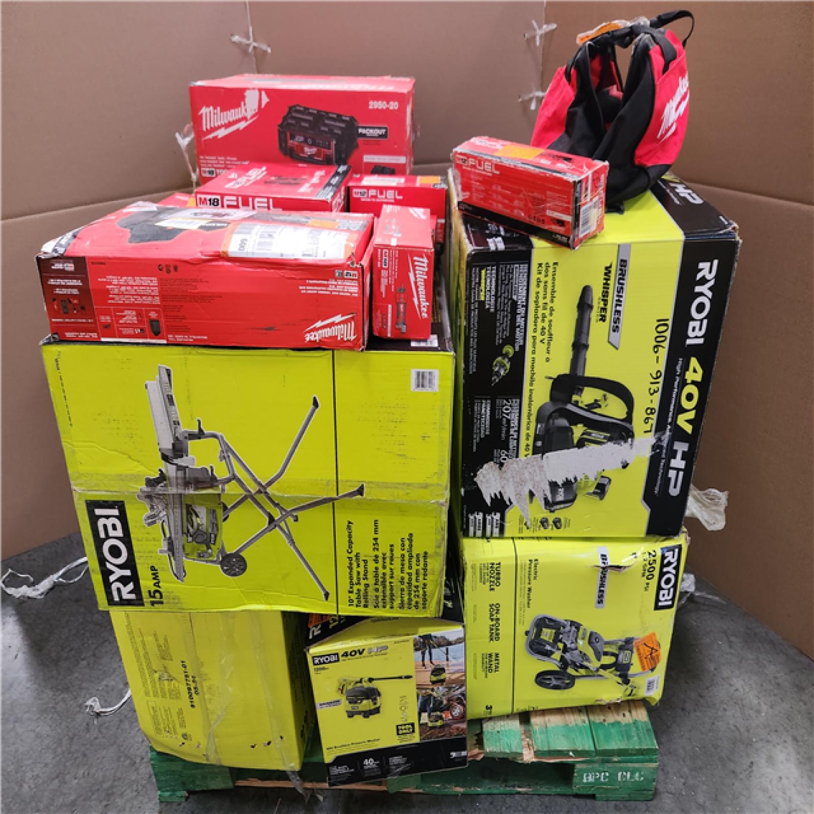 CALIFORNIA AS-IS TOOL PALLET