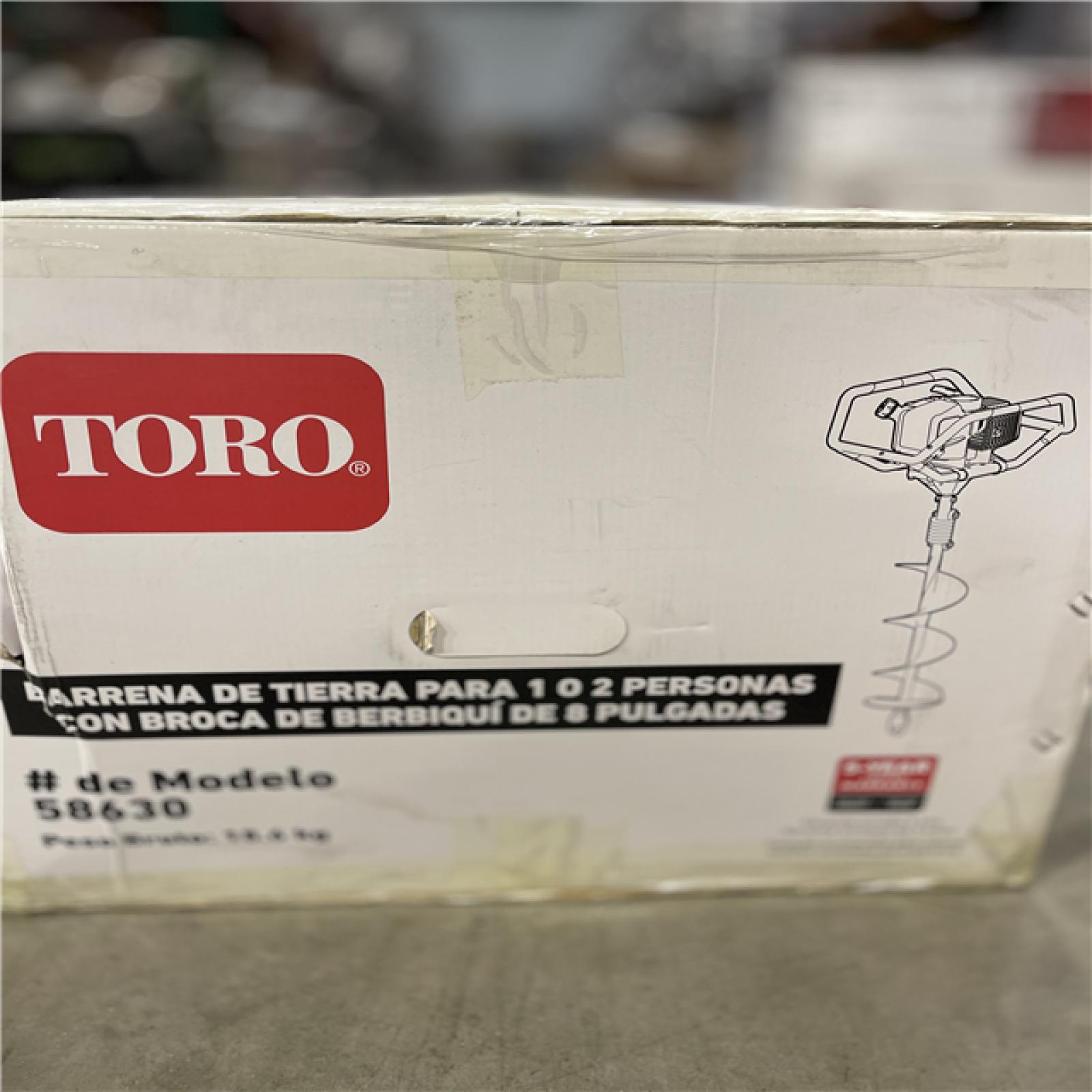 NEW! - Toro 1-Person or 2-Person 52 cc 2-Cycle Earth Auger Powerhead with 8 in. Auger Bit