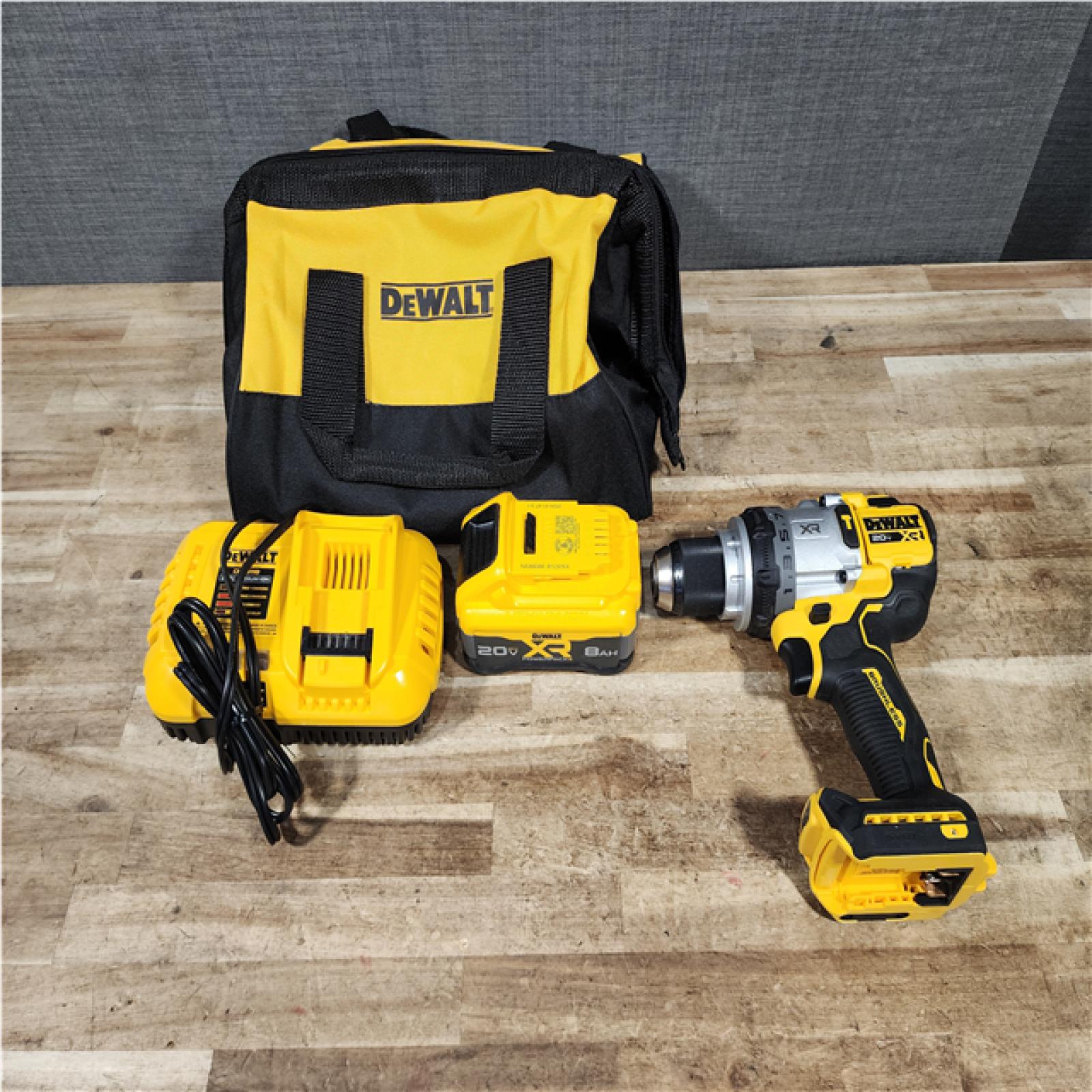 HOUSTON LOCATION - AS - IS DEWALT 20V XR Lithium-Ion Cordless Hammer Drill Kit