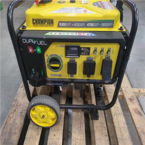 CALIFORNIA AS-IS CHAMPION PORTABLE POWER GENERATOR