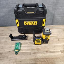 HOUSTON LOCATION - AS-IS DeWalt 12V/20V MAX Self-Leveling Cross Line 3 X 360 Laser Level (Tool-Only)