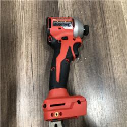 AS-IS Milwaukee 18V Lithium-Ion Brushless Cordless 1/4 in. Compact Impact Driver (Tool Only)