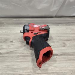 AS-IS Milwaukee M12 FUEL 12V Li-Ion Cordless Stubby 3/8 in. Impact Wrench Kit