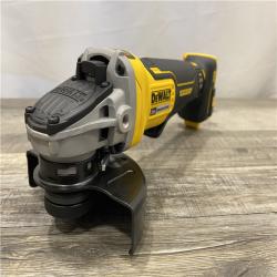 AS-IS DEWALT 20-Volt MAX XR Lithium-Ion Cordless Brushless 4-1/2 in. Paddle Switch Small Angle Grinder w/ Kickback Brake (Tool-Only)