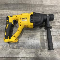 AS-IS DEWALT 20V MAX Cordless Brushless 1 in. SDS Plus D-Handle Concrete and Masonry Rotary Hammer (Tool Only)