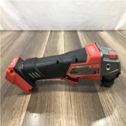 AS-IS Milwaukee FUEL 18V Lithium-Ion Brushless Cordless 4-1/2 in./5 in. Grinder with Variable Speed & Paddle Switch (Tool-Only)