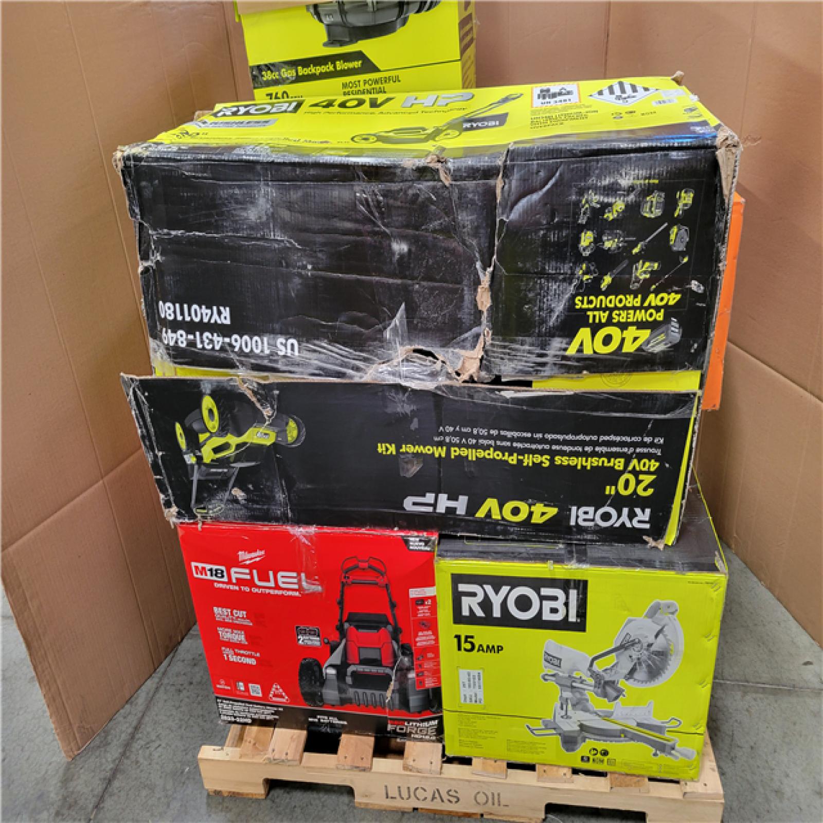 CALIFORNIA AS-IS TOOL PALLET