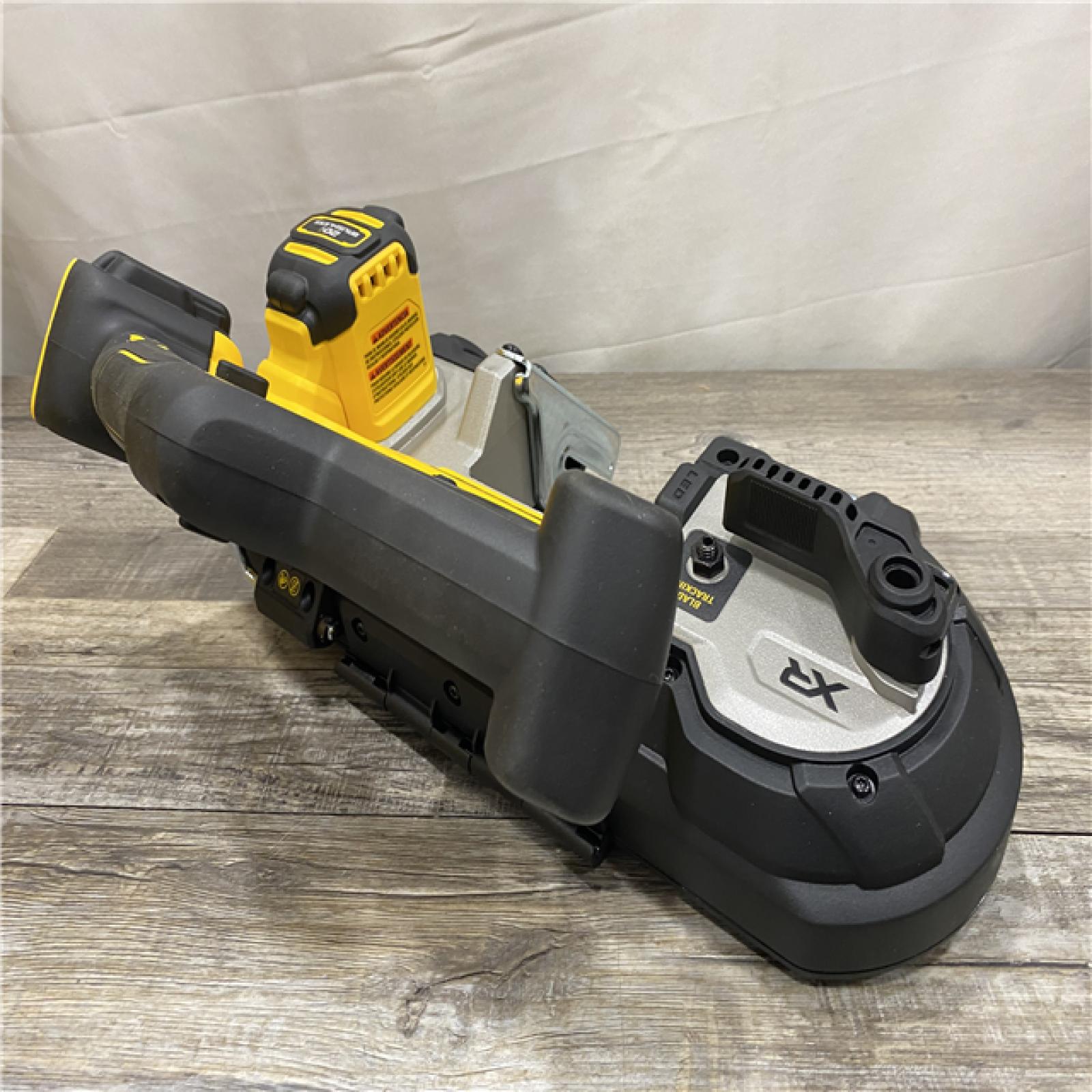 AS-IS DEWALT 20-Volt MAX 3-3/8 in. Cordless Brushless Bandsaw (Tool-Only)