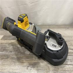 AS-IS DEWALT 20-Volt MAX 3-3/8 in. Cordless Brushless Bandsaw (Tool-Only)