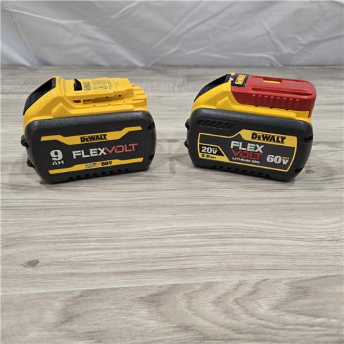 AS-IS DEWALT FLEXVOLT 20-Volt /60-Volt MAX Lithium-Ion 9.0Ah Battery (2-Pack)