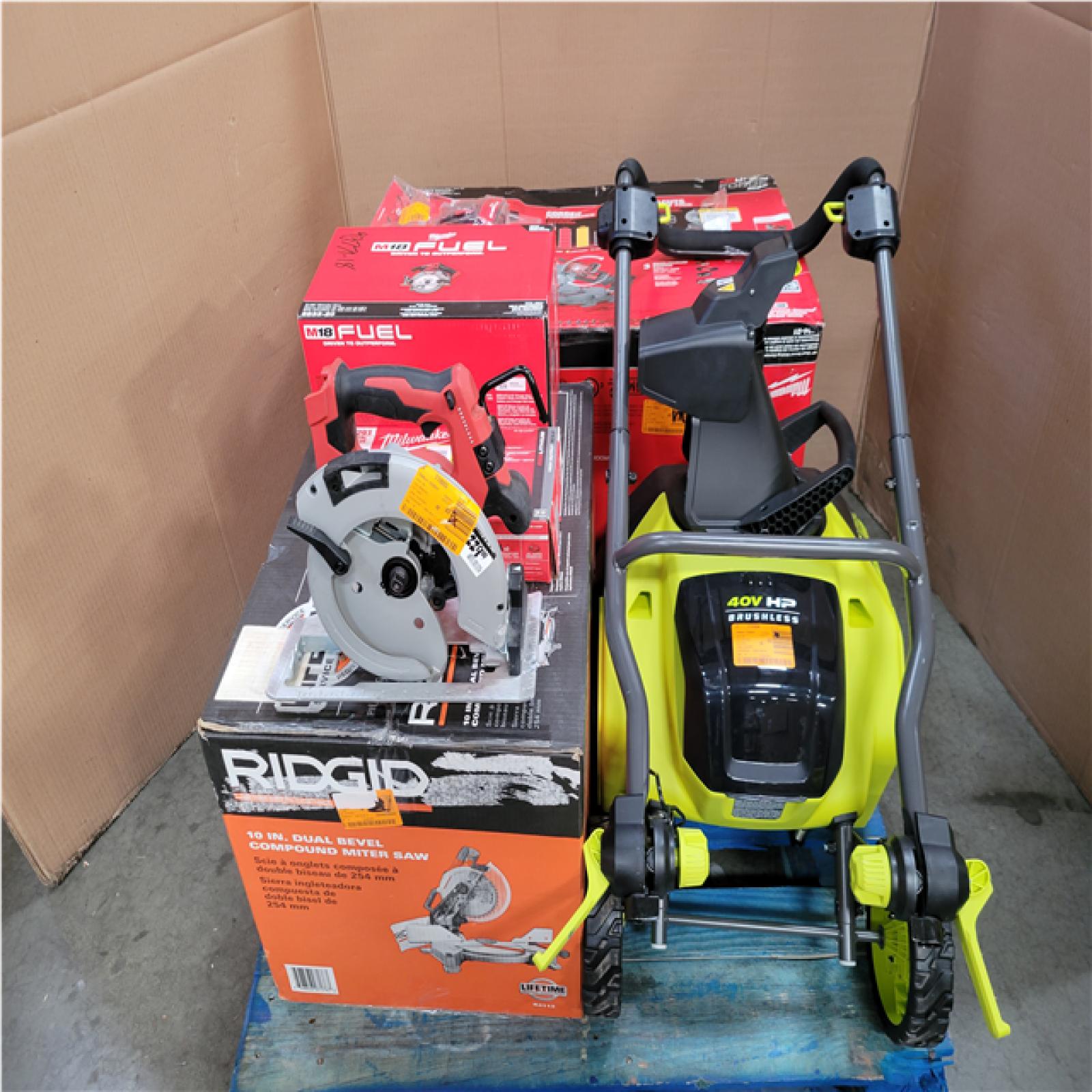 CALIFORNIA AS-IS TOOL PALLET