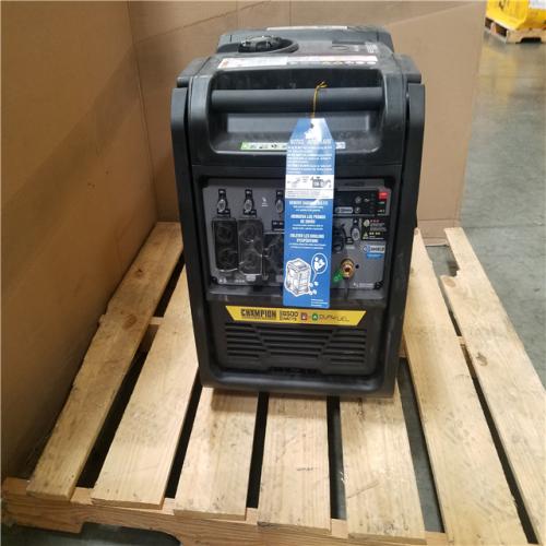 CALIFORNIA AS-IS CHAMPION DUAL FUEL PORTABLE GENERATOR