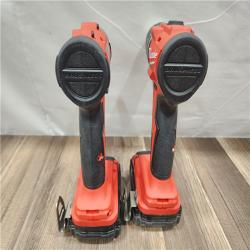 AS-IS- Milwaukee M18 Compact Brushless 2-Tool Combo Kit