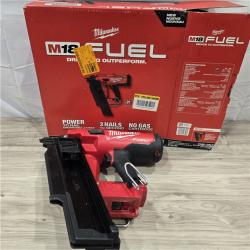 AS-IS Milwaukee 2744-20 M18 FUEL 3-1/2 in. 18-Volt 21-Degree Lithium-Ion Brushless Cordless Framing Nailer (Tool-Only)