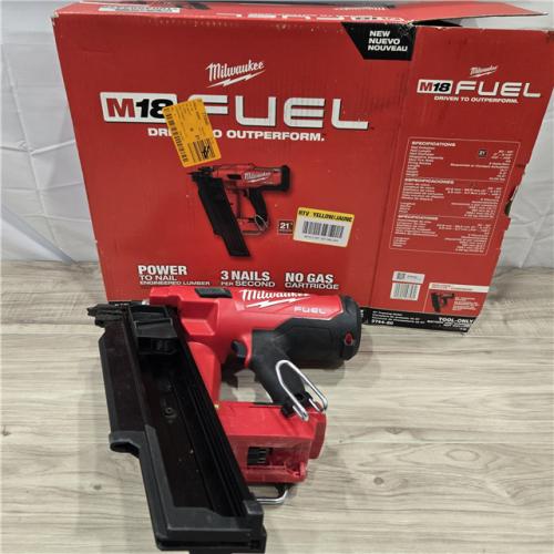 AS-IS Milwaukee 2744-20 M18 FUEL 3-1/2 in. 18-Volt 21-Degree Lithium-Ion Brushless Cordless Framing Nailer (Tool-Only)