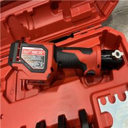 AS-IS Milwaukee 18V Lithium-Ion Cordless Short Throw Press Tool with 3 PEX Crimp Jaws Kit