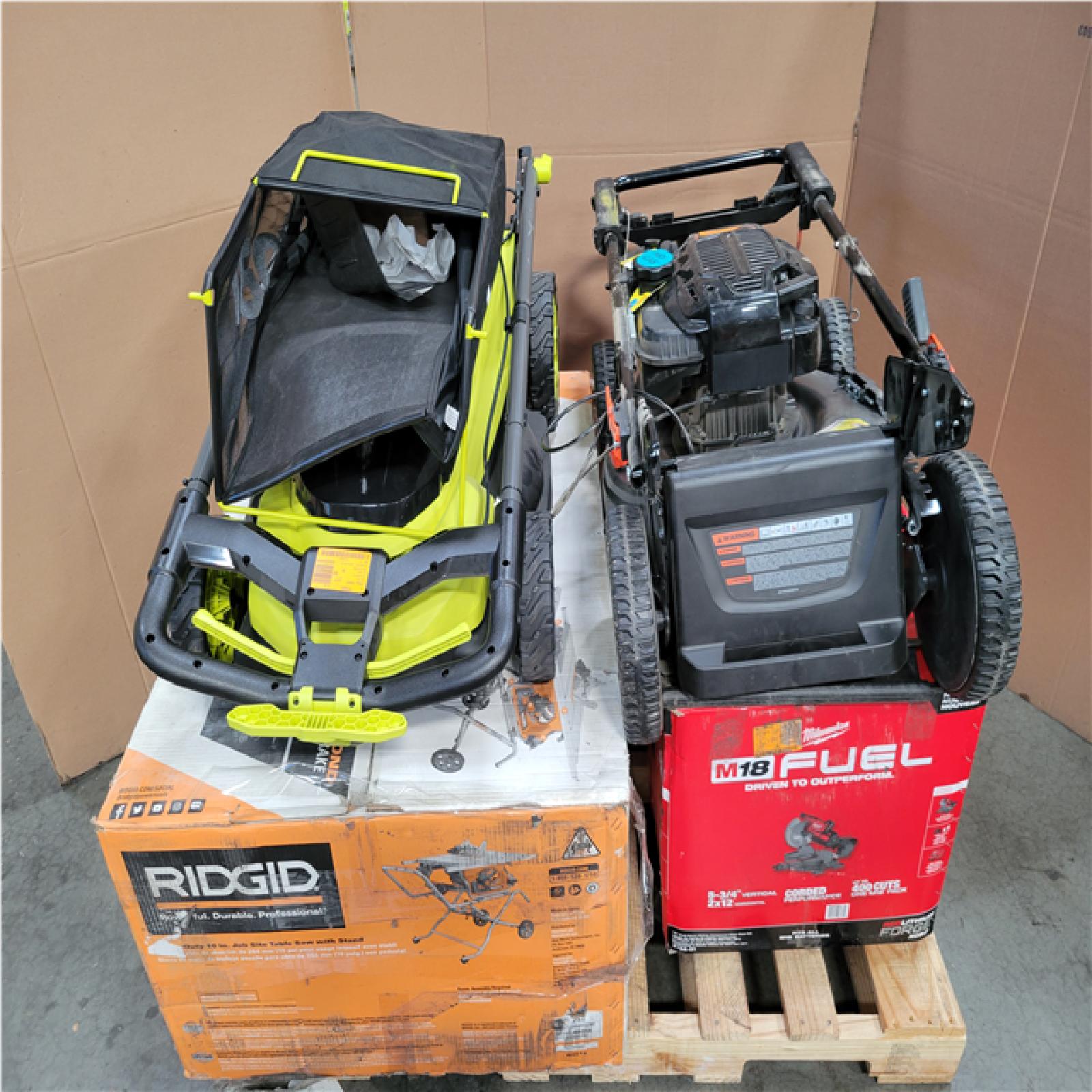 CALIFORNIA AS-IS OUTDOOR POWER EQUIPMENT