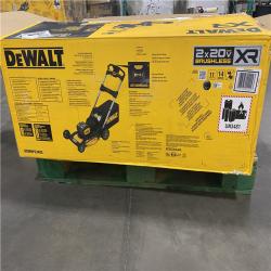 As-Is -DEWALT 2x20V MAX 21 in. Cordless Battery Powered Push Lawn Mower Kit with (2) 10 Ah Batteries and Chargers