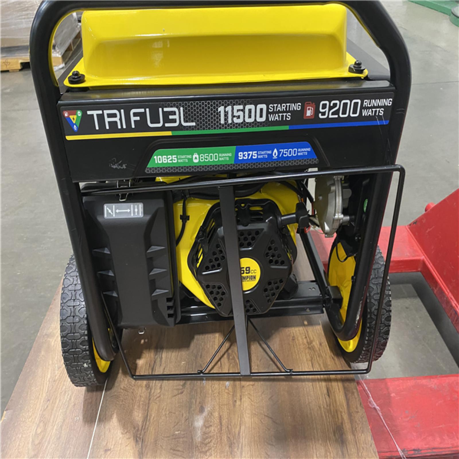 Dallas Location - As-Is Champion Power Equipment 11,500/9,200-Watt GasolineGas  Portable Generator