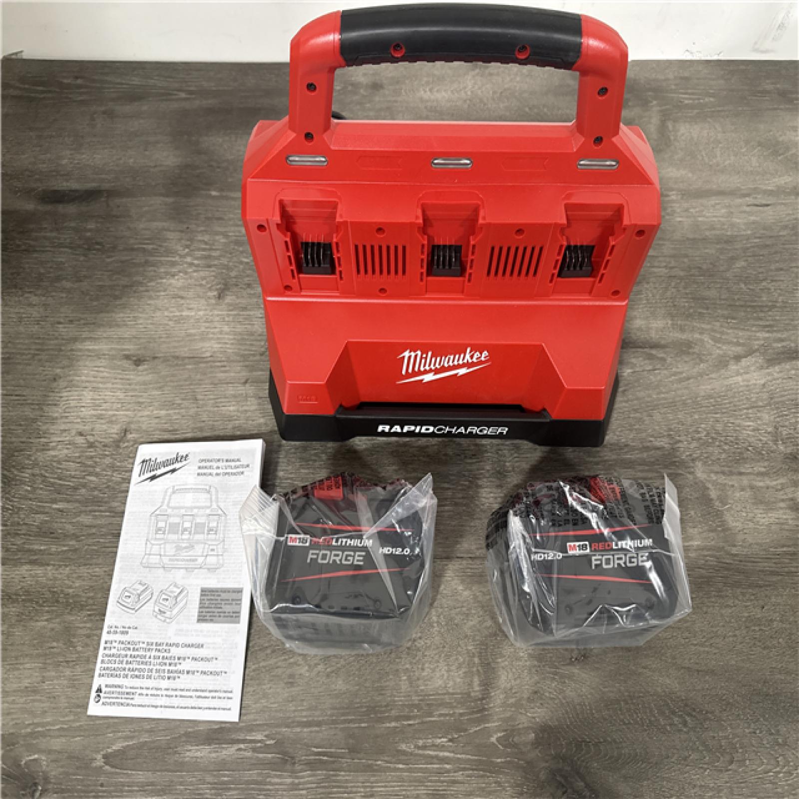 CALIFORNIA LIKE NEW MILWAUKEE FORGE DUAL BATTERY STARTER KIT