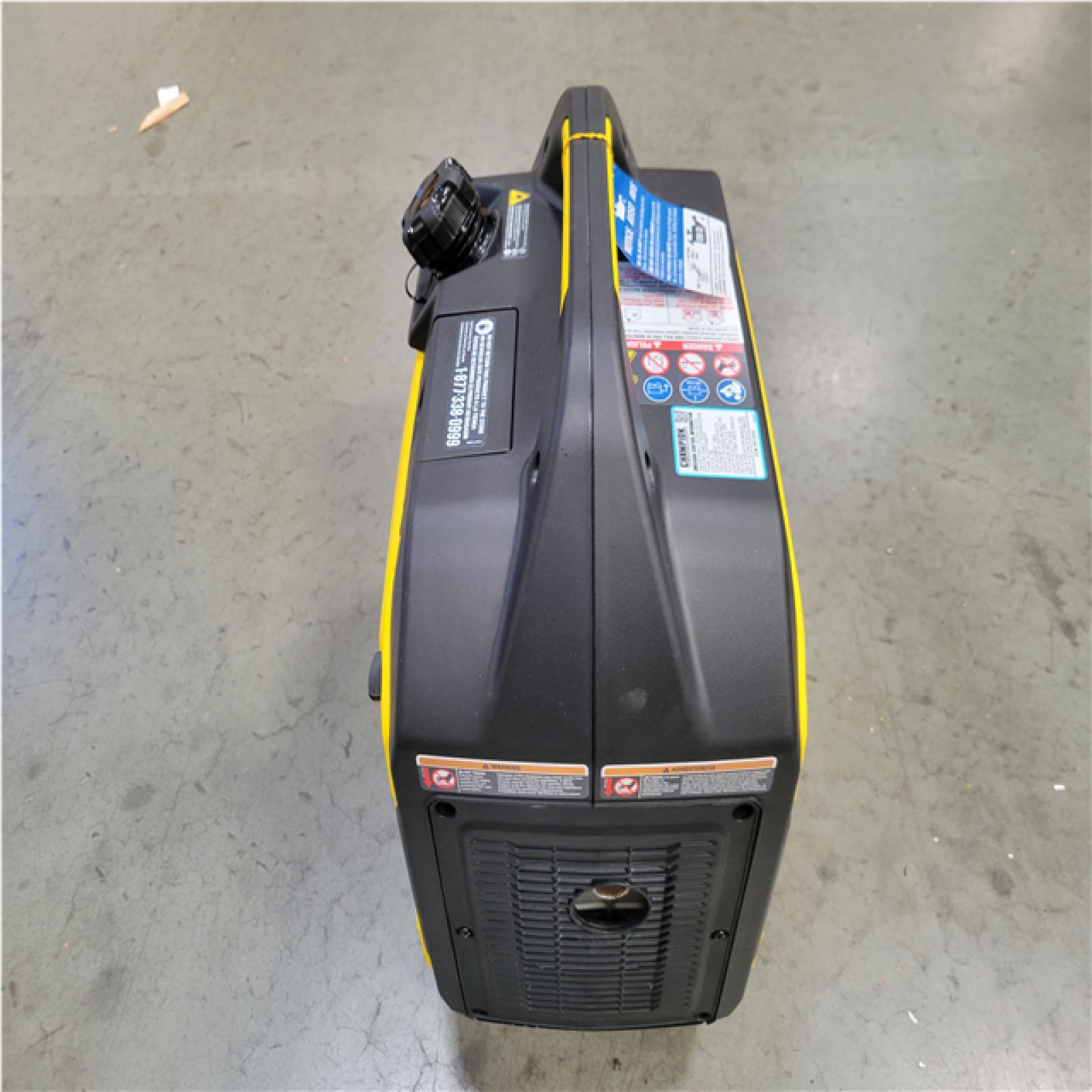 CALIFORNIA APPEARS NEW CHAMPION 4500/3500-Watt Electric Start Gasoline/Propane Powered Dual Fuel Inverter Generator with Quiet Technology and CO Shield