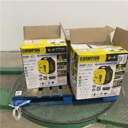 Dallas Location - As-Is Champion Power Equipment 2500/1850-Watt Fuel Gasoline Generator(Lot Of 4)