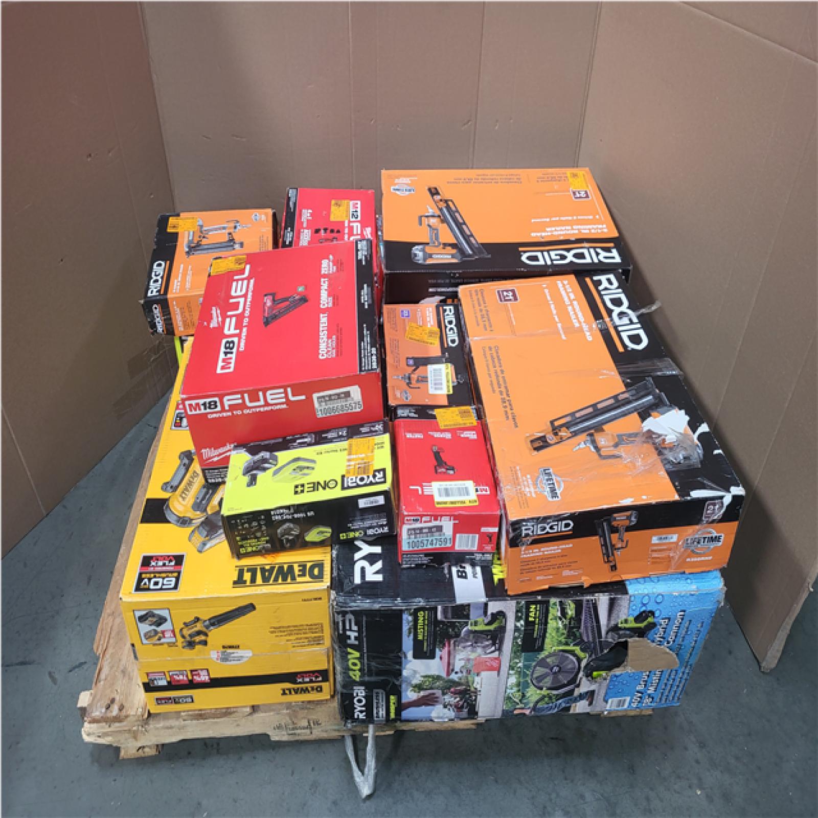 CALIFORNIA AS-IS TOOL PALLET