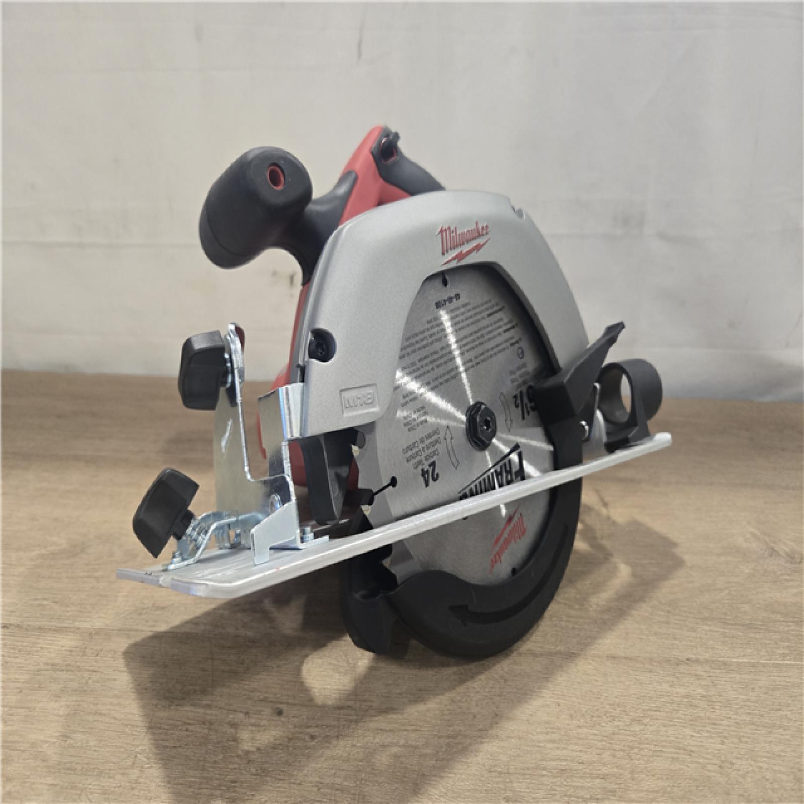 AS-IS Milwaukee 18V Cordless 6-1/2 in. Circular Saw (Tool-Only)