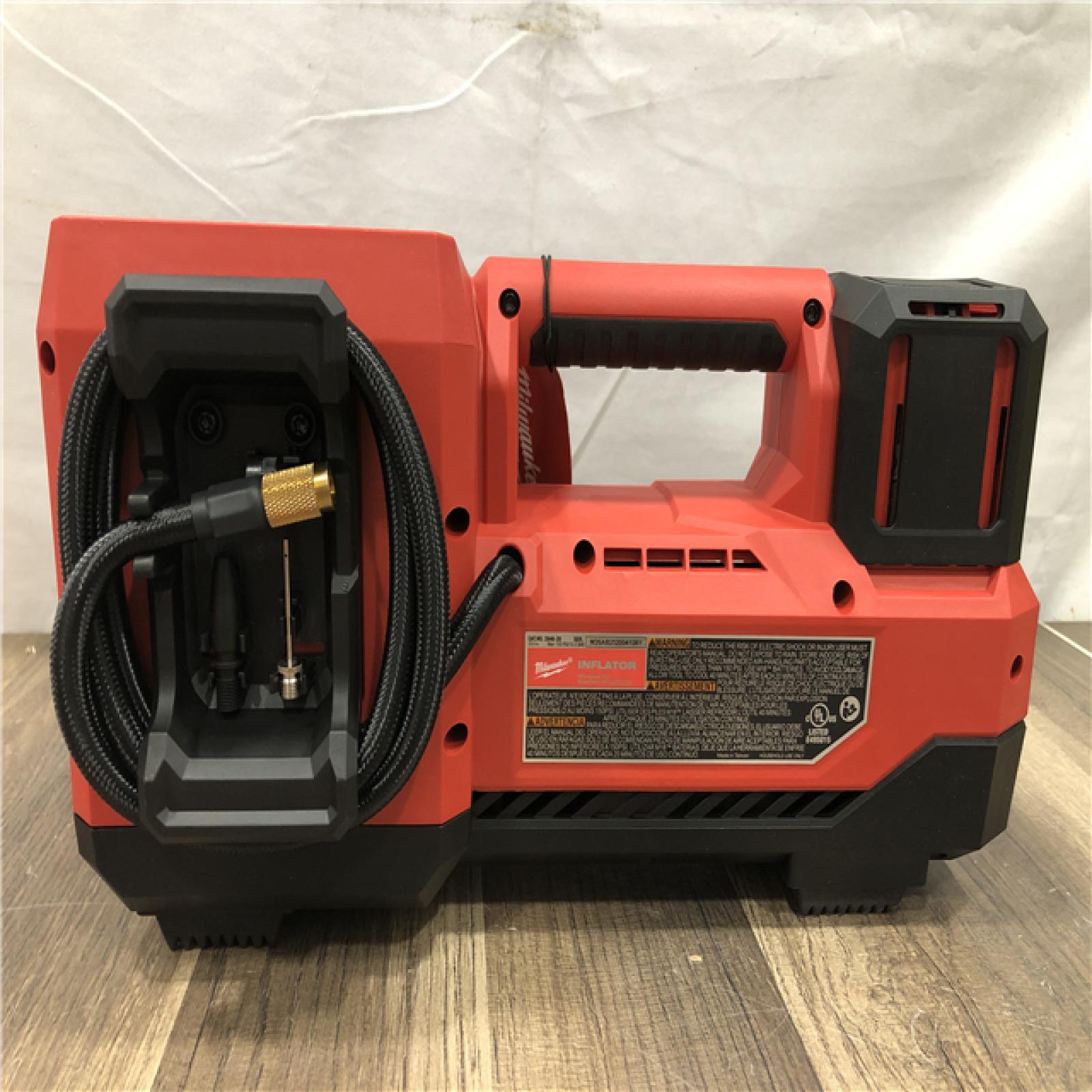 AS-IS Milwaukee 18-Volt Lithium-Ion Cordless Electric Portable Inflator (Tool-Only)