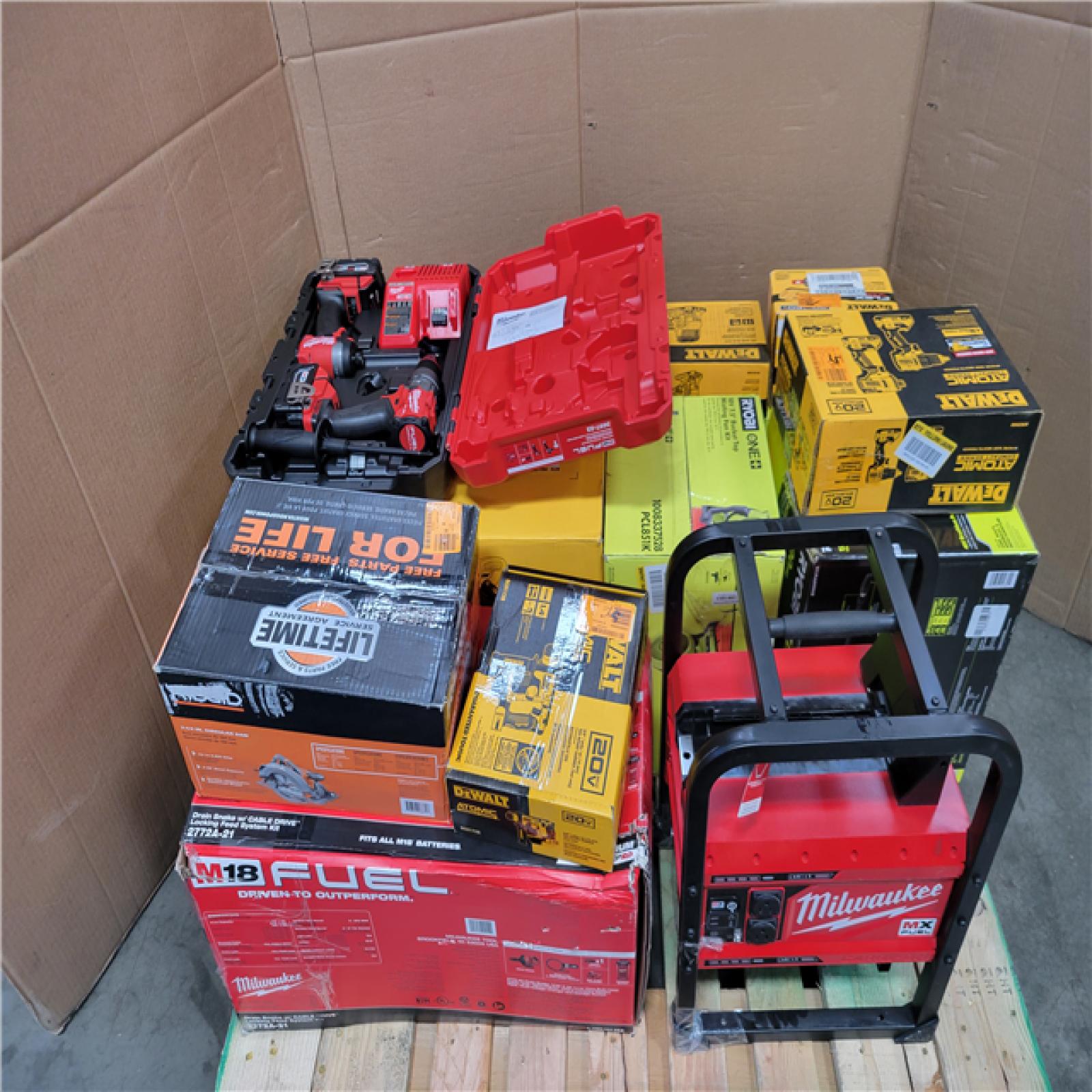 CALIFORNIA AS-IS TOOL PALLET