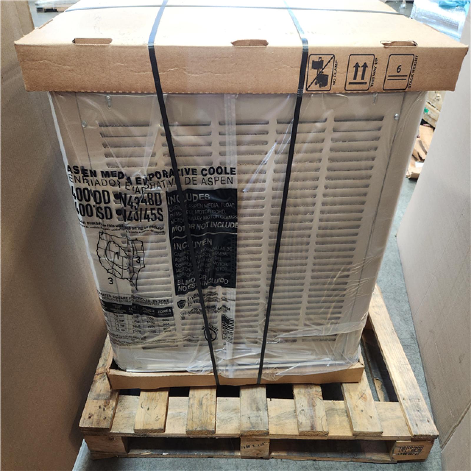 Phoenix NEW Champion Cooler 4600 CFM Side-Draft Wall/Roof Evaporative Cooler for 1700 sq. ft. (Motor Not Included)