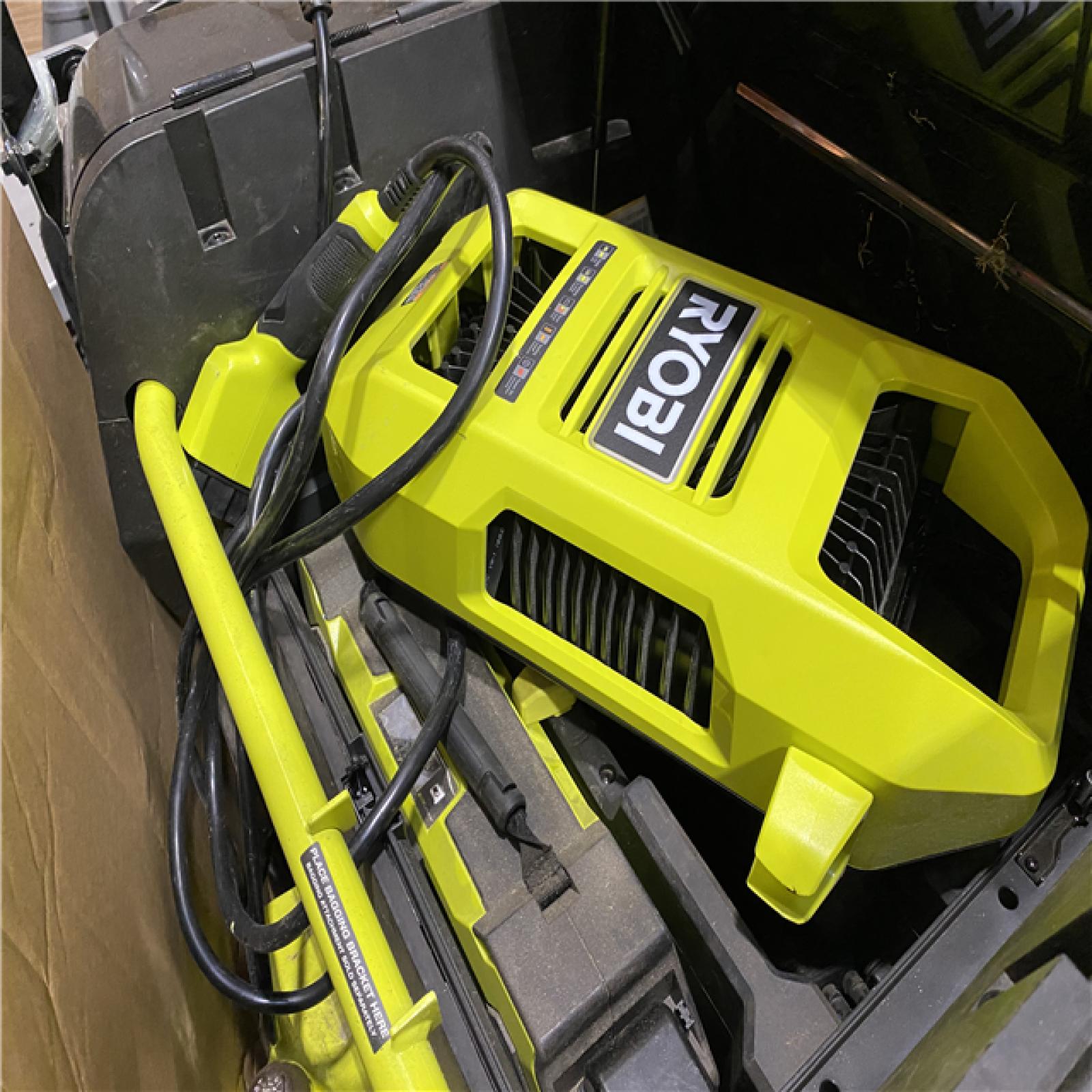 Dallas Location - As-Is RYOBI 80V HP Brushless 42 in. Battery Electric Cordless Zero Turn Riding Mower (2) 80V Batteries and Charger