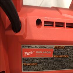 AS-IS Milwaukee 18-Volt Lithium-Ion Cordless Electric Portable Inflator (Tool-Only)