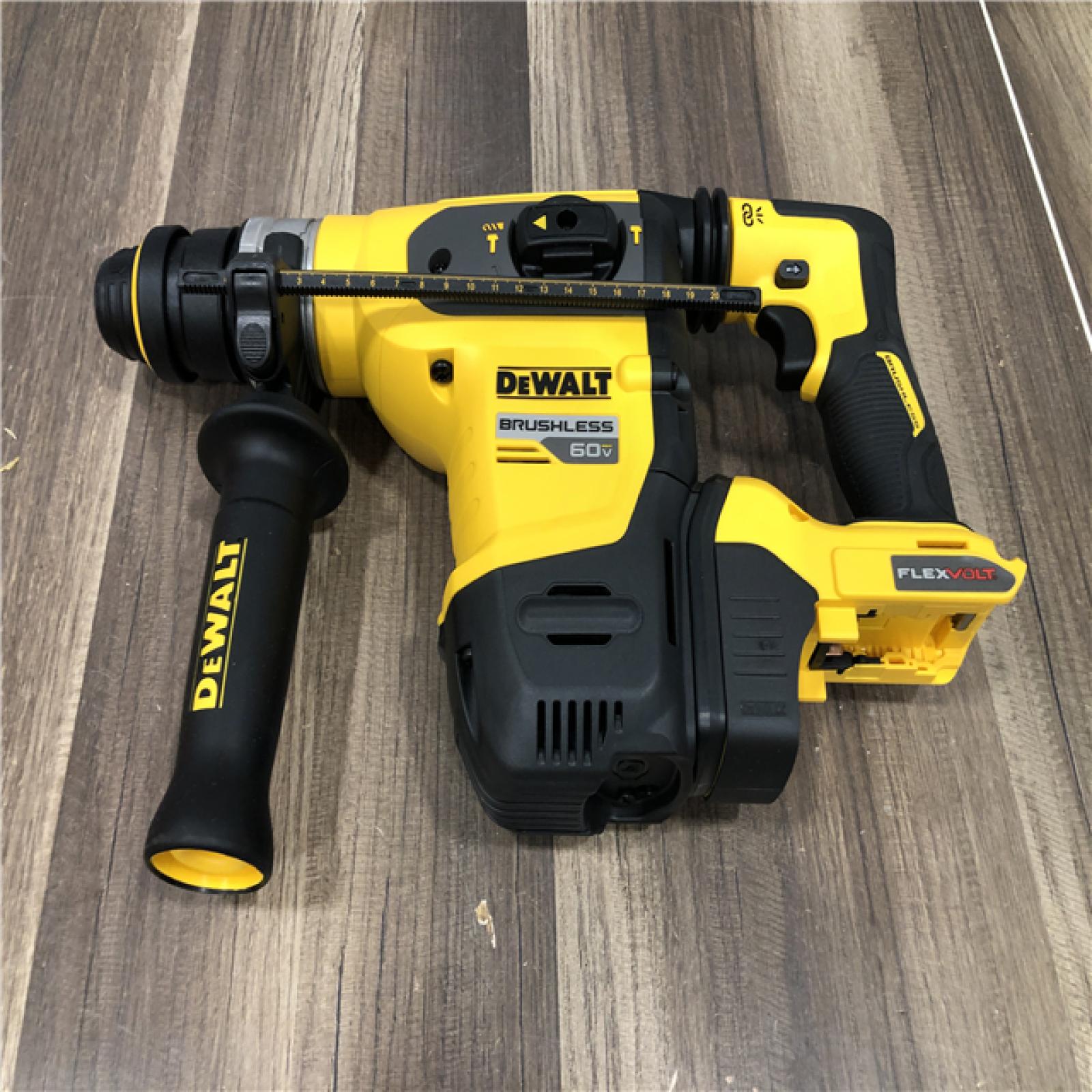 AS-IS DEWALT FLEXVOLT 60V MAX Cordless 1-1/4 in. SDS Plus Rotary Hammer (Tool Only)