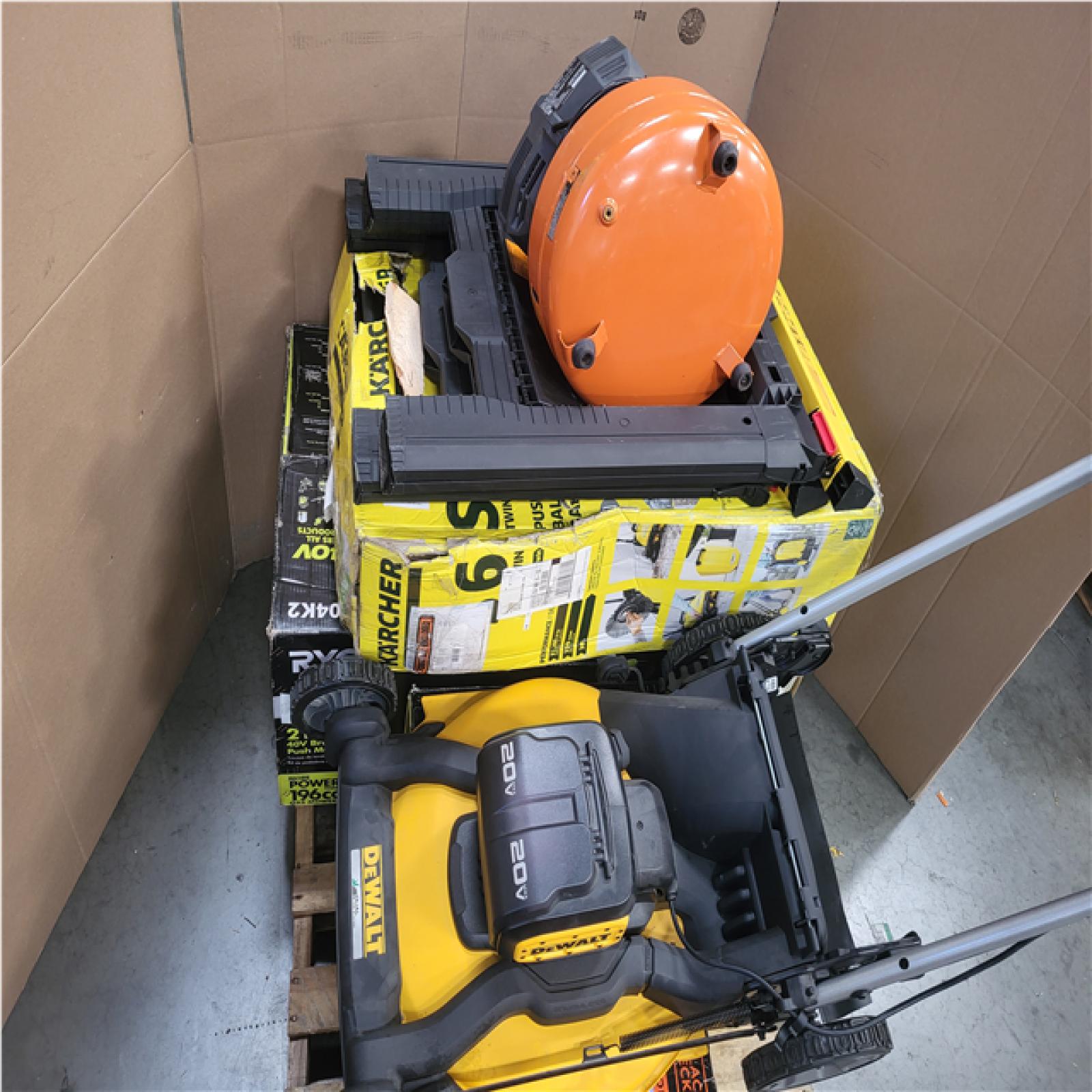 CALIFORNIA AS-IS OUTDOOR POWER EQUIPMENT