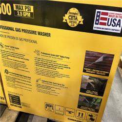 Dallas Location - As-Is DEWALT 3600 PSI 2.5 GPM Gas Pressure Washer