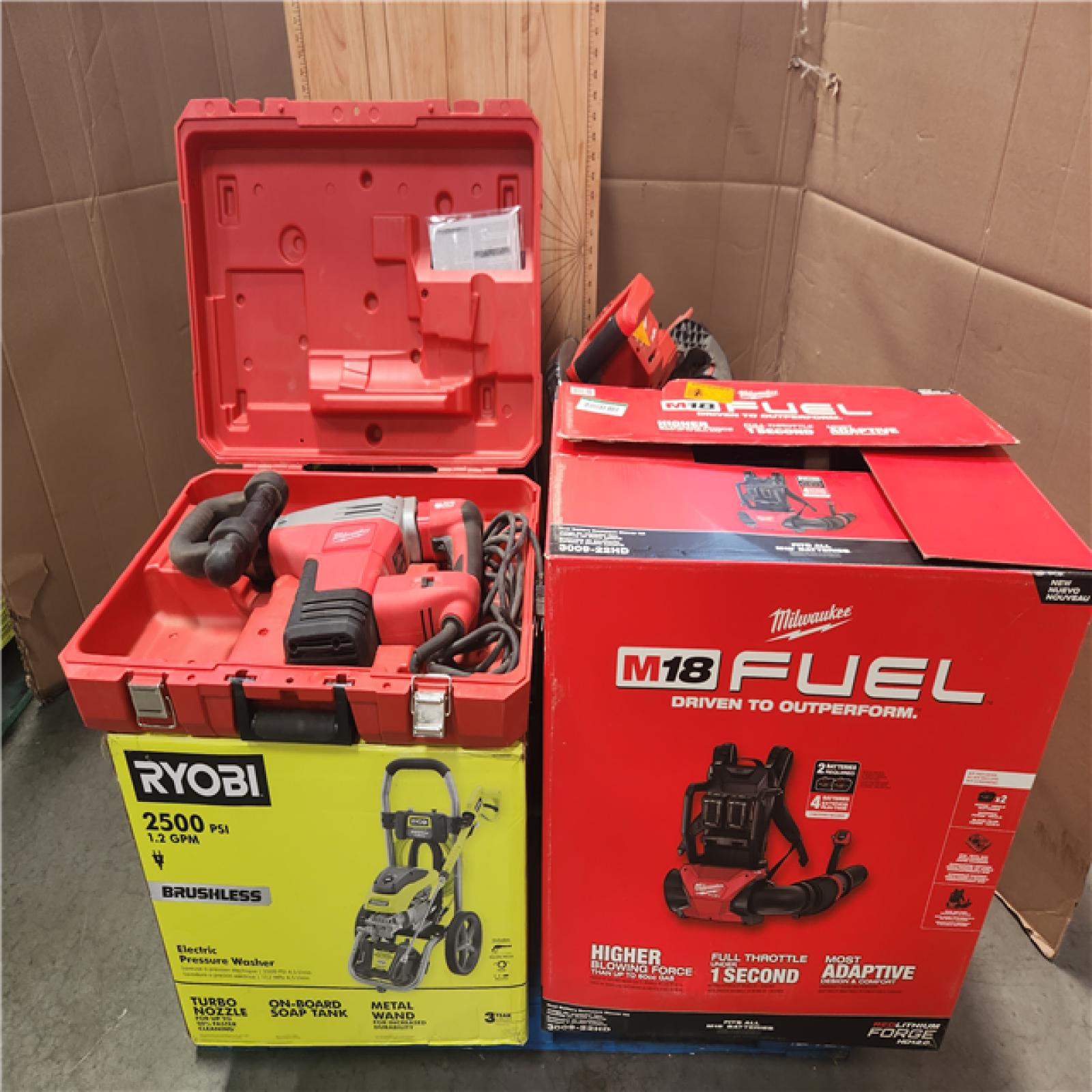 CALIFORNIA AS-IS TOOL PALLET