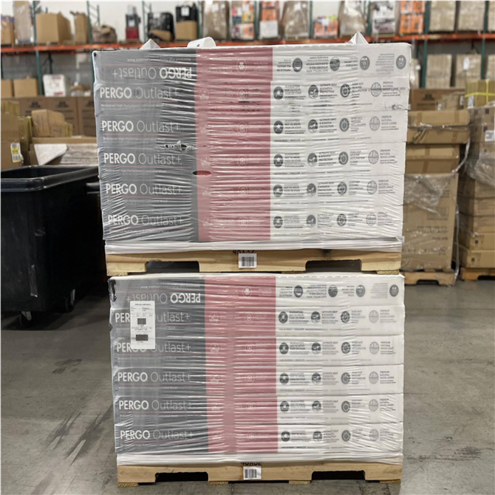 DALLAS LOCATION -Pergo Outlast+ Farrah Oak 12 mm T x 7.4 in. W Waterproof Laminate Wood Flooring (19.63 sq.ft./case) PALLET-(48 UNITS)